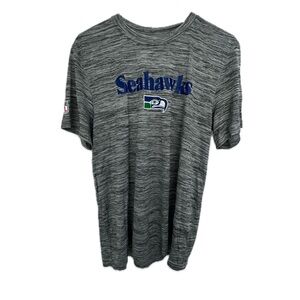 Nike Men’s Seattle Seahawks Gray T-Shirt, Medium